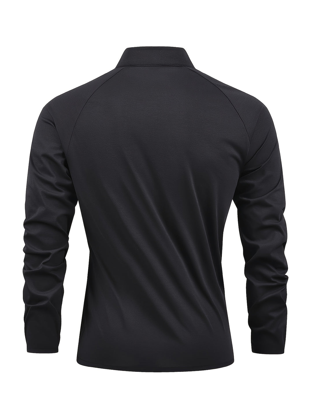 Herren Tops | Slimfit | Lange Ärmel | Halbreißverschluss