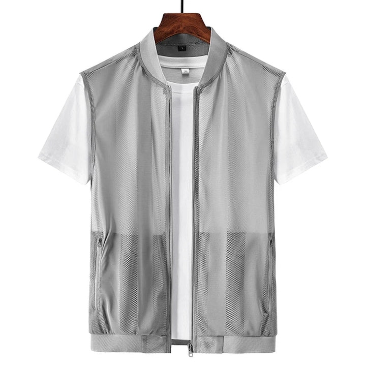 Herren Bodywarmer | Sportlich | Mit Reißverschluss | Sommer