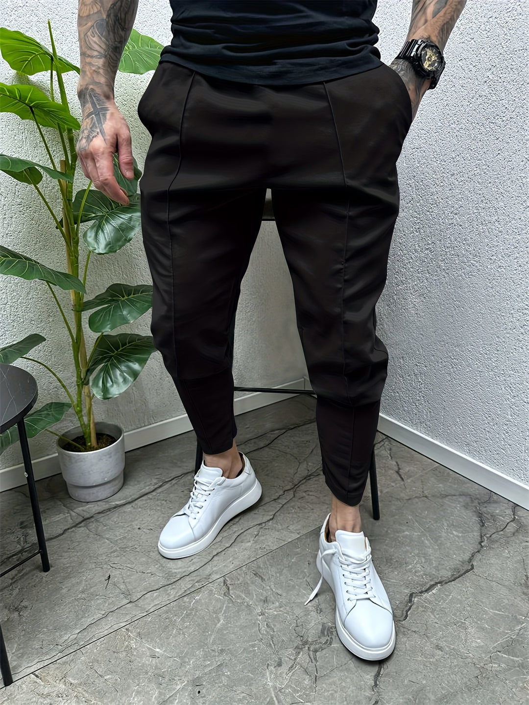 Herren Hose | Tapered | Schlupfmodell | Sommer