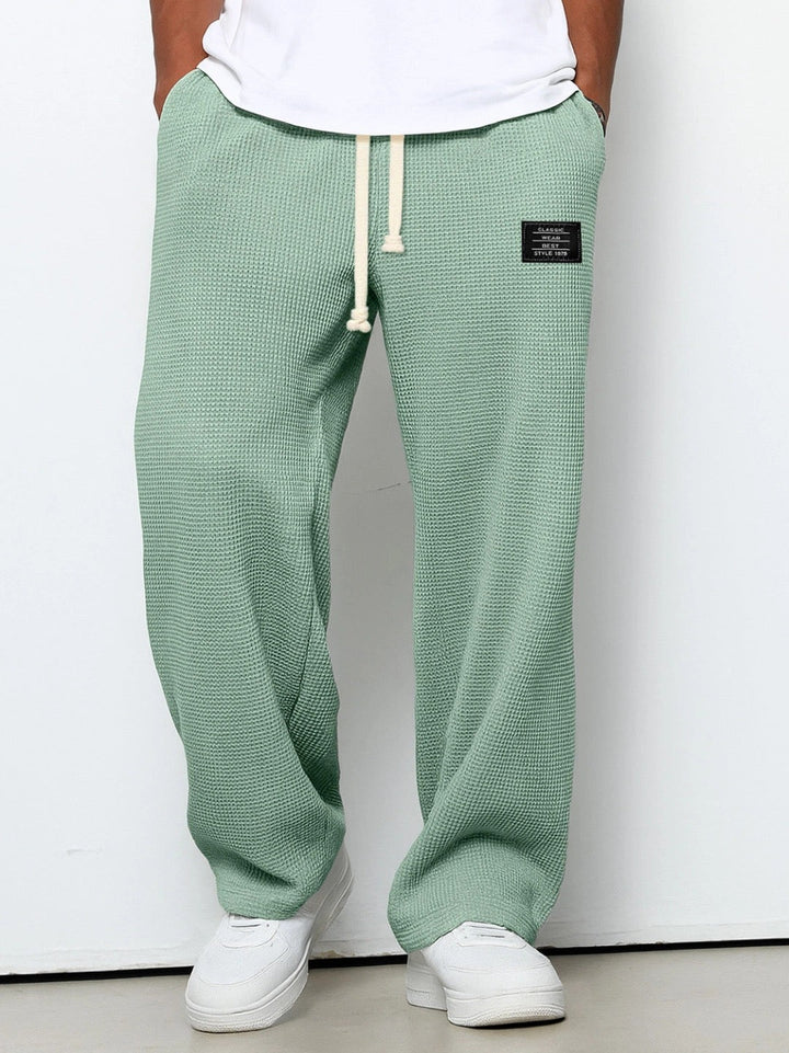 Herren Hose | Straight Leg | Mit Kordelzug | Sommer