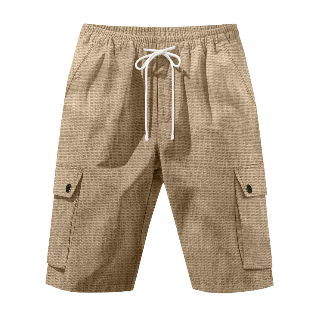 Herren Shorts | Cargo | Mit Kordelzug Utility | Sommer