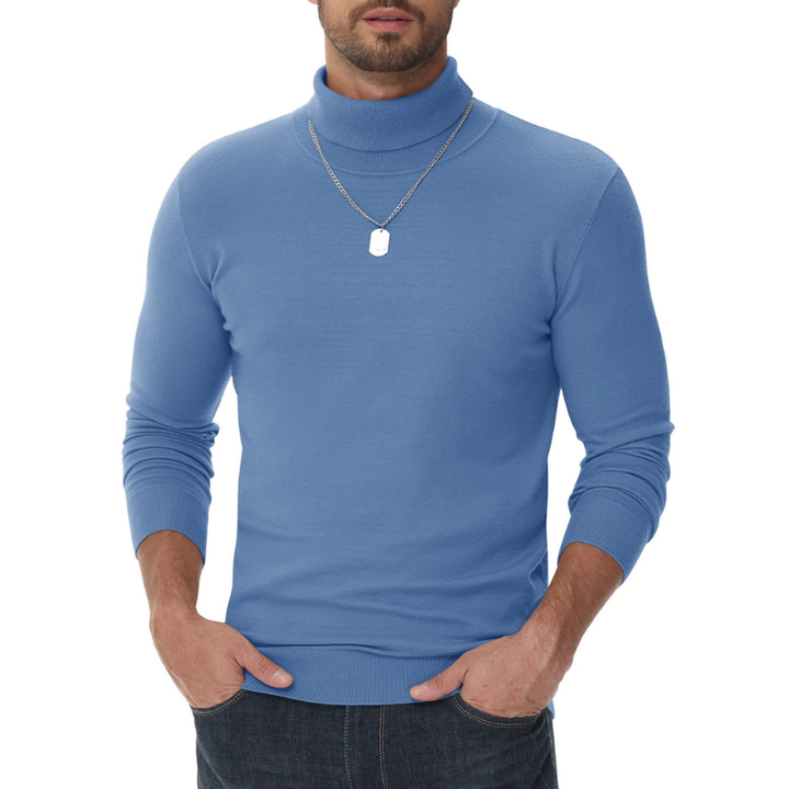 Rollkragenpullover Herren | Klassischer Pullover | Casual Kleider