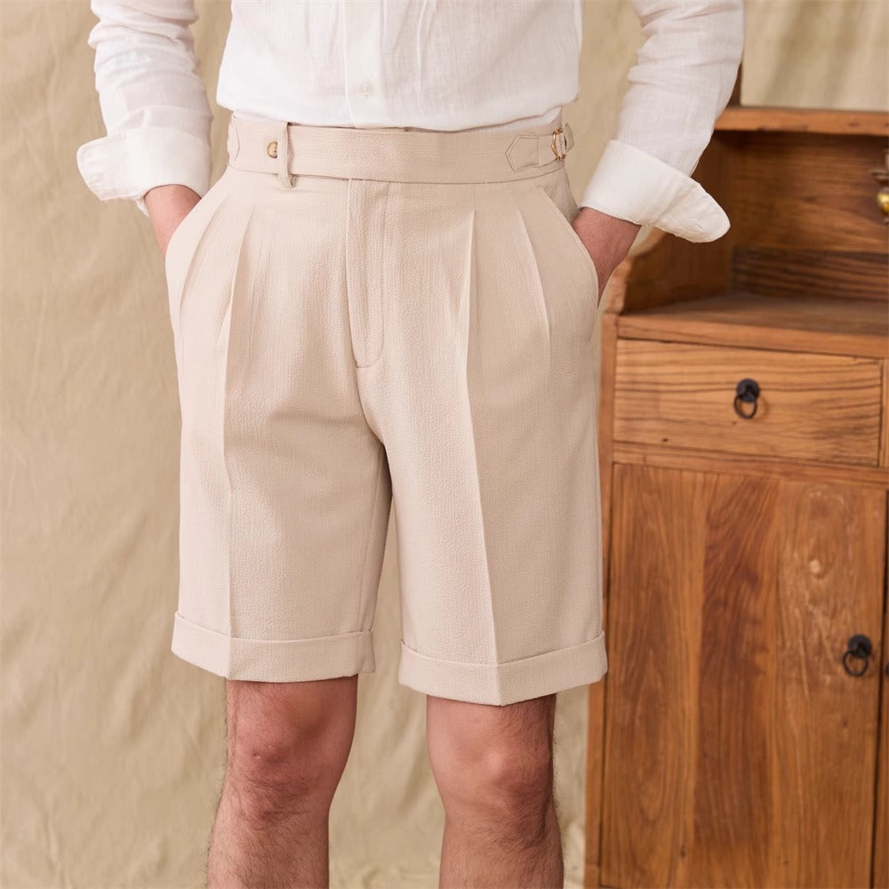 Herren Shorts | Elegant | Mit Knopfverschluss | Sommer