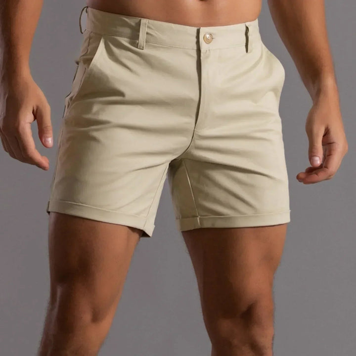 Herren Shorts | Schmale Passform | Mit Knopfverschluss | Sommer