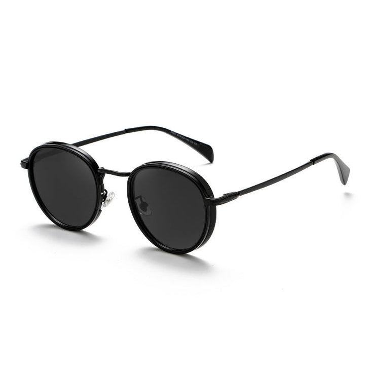 Herren Sonnenbrille | Retro | Rundes Gestell | Sommer Orbit