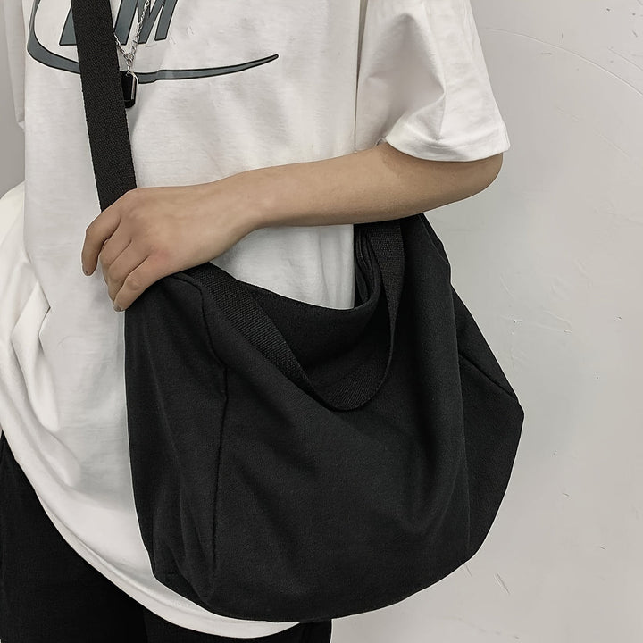 Herren Tasche | Oversized | Schultertasche Ohne Verschluss | Sommer