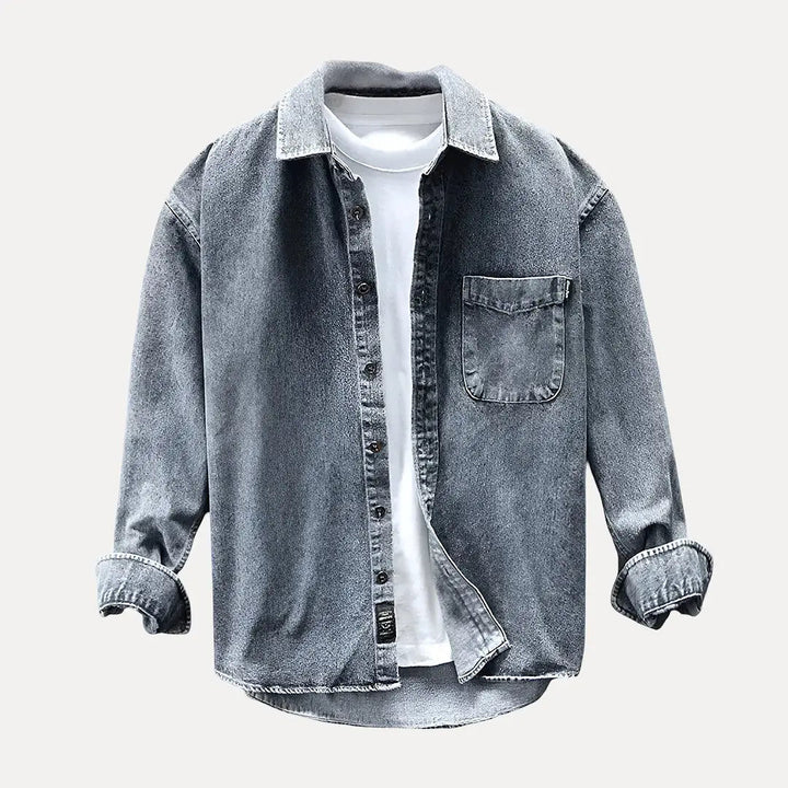 Herren Hemd | Vintage Denim Locker | Klassische Jeans Kleider
