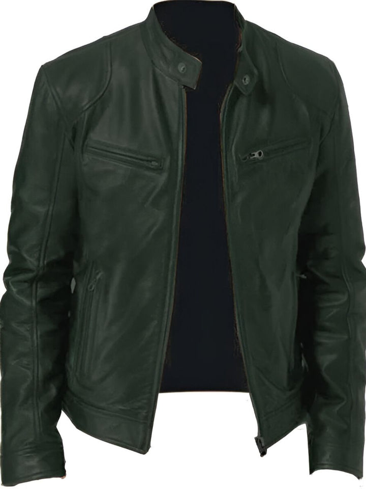 Herren Jacke | Slimfit | Mit Reißverschluss | Herbst