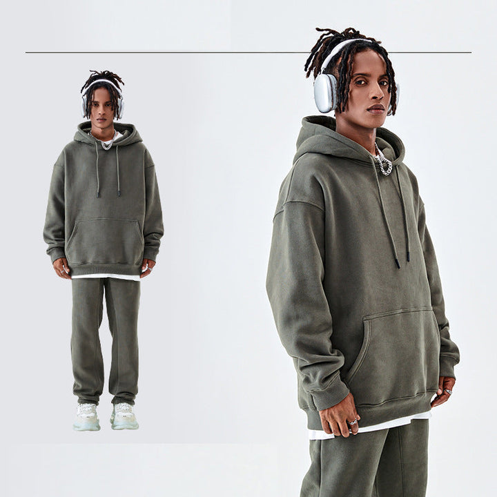 Herren Set | Oversized | Mit Kapuze | Frühling