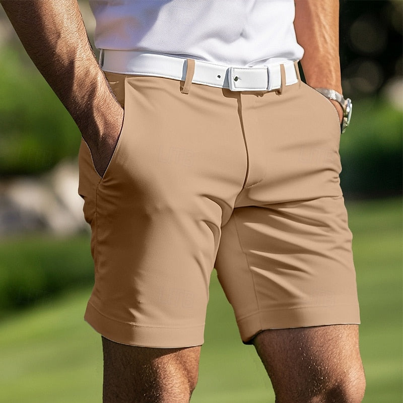 Herren Shorts | Slimfit | Gürtelbund | Sommer