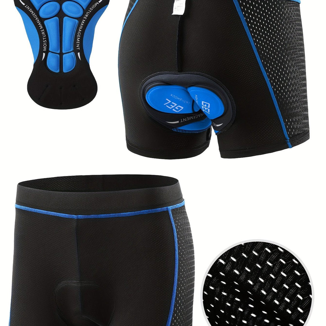 Herren Fahrradhose | Gepolstertes Design | Slim Fit | Sommer