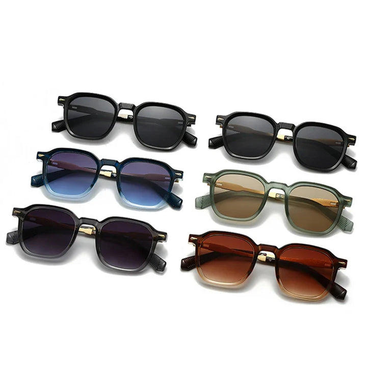 Herren Sonnenbrille | Retro | Quadratisch | Sommer
