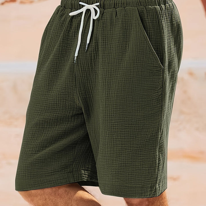 Herren Shorts | Lockerer Schnitt | Kordelzug | Sommer