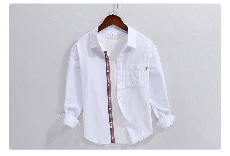 Herren Hemd | Oversized | Mit Knöpfen | Sommer