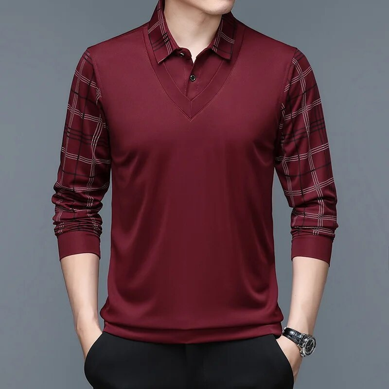 Herren Shirt | Slimfit | Lange Ärmel | Herbst