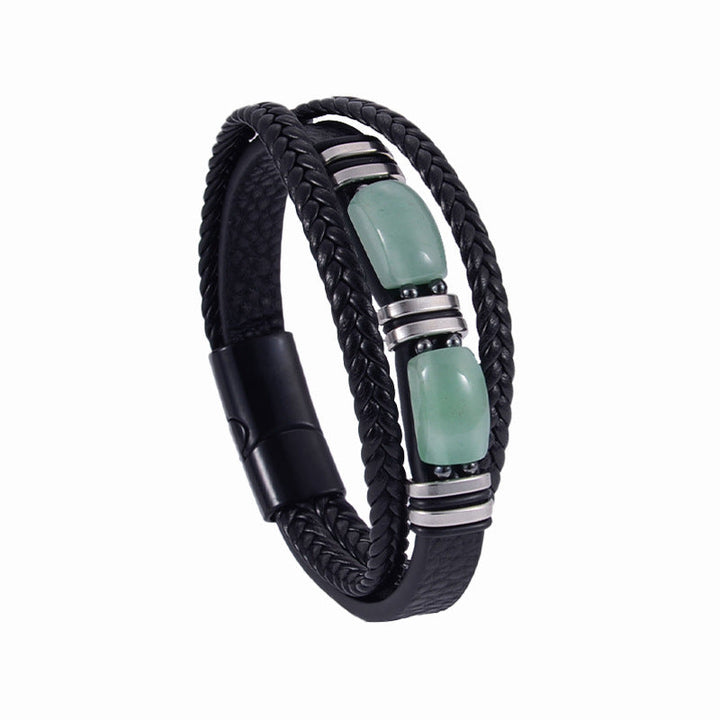 Herren Armband | Geflochten | Struktur Design | Mit Verschluss