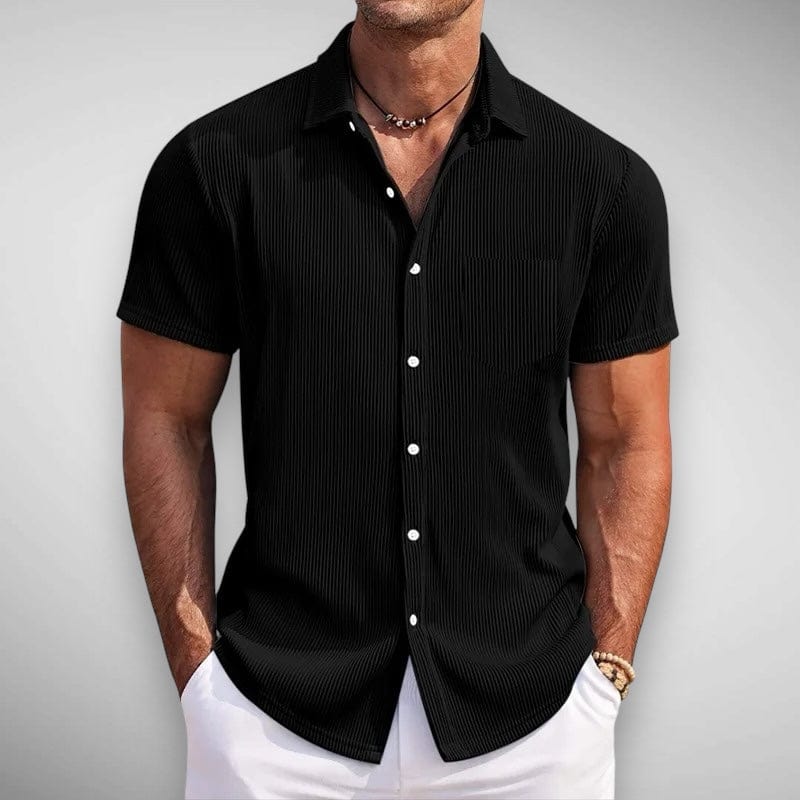 Herren Shirt | Slimfit | Mit Knöpfen | Sommer