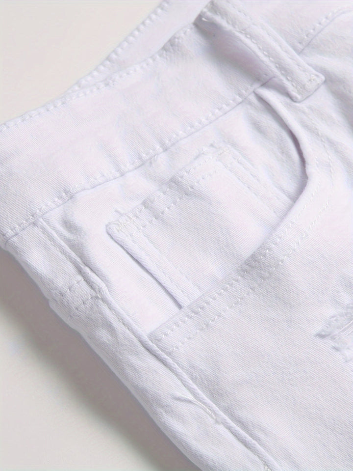 Herren Jeans | Slimfit | Mit Knopfverschluss | Sommer