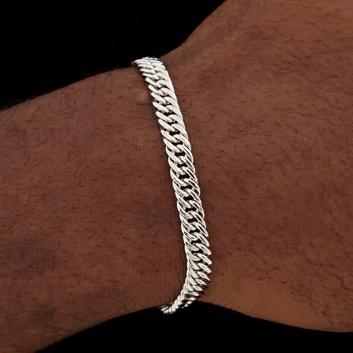 Herren Armband | Elegant | Gliederdesign | Ganzjährig