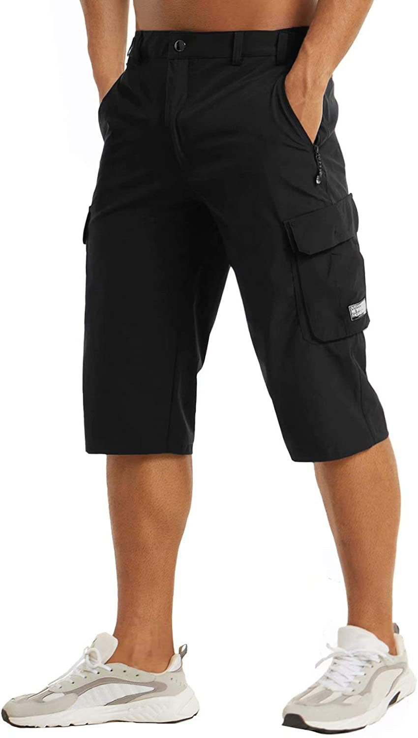 Herren Shorts | Cargo | Reißverschluss | Sommer Utility