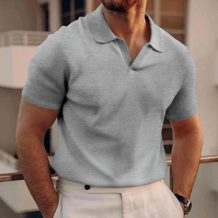 Herren Polo | Slimfit | Kurze Ärmel Ohne Knöpfe | Sommer