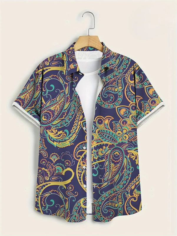 Herren Shirt | Vintage | Kurze Ärmel | Sommer