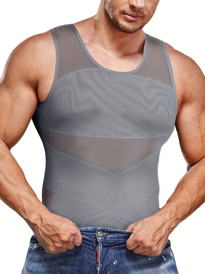 Herren Top | Slimfit | Ärmellos | Sommer