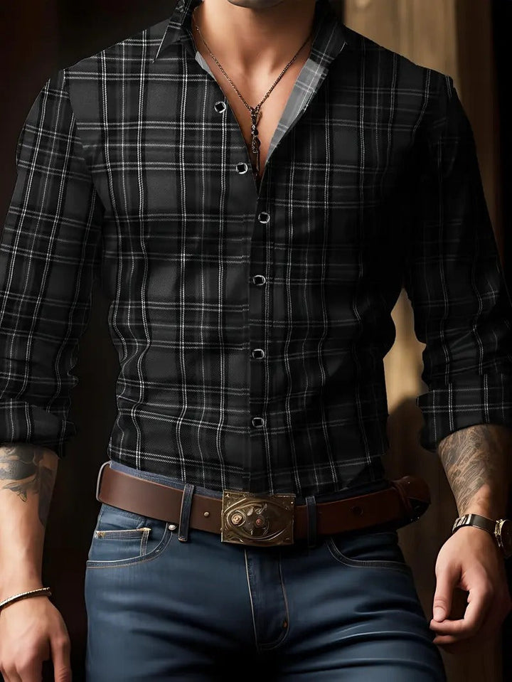 Herren Hemd | Slimfit | Kariert | Frühling