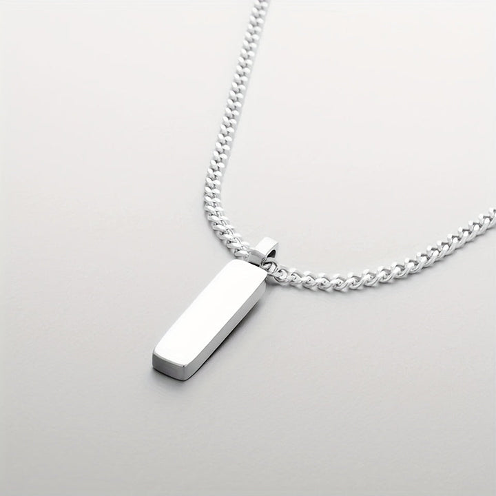 Herren Kette | Minimalistisch Stil | Mit Anhänger | Schlicht