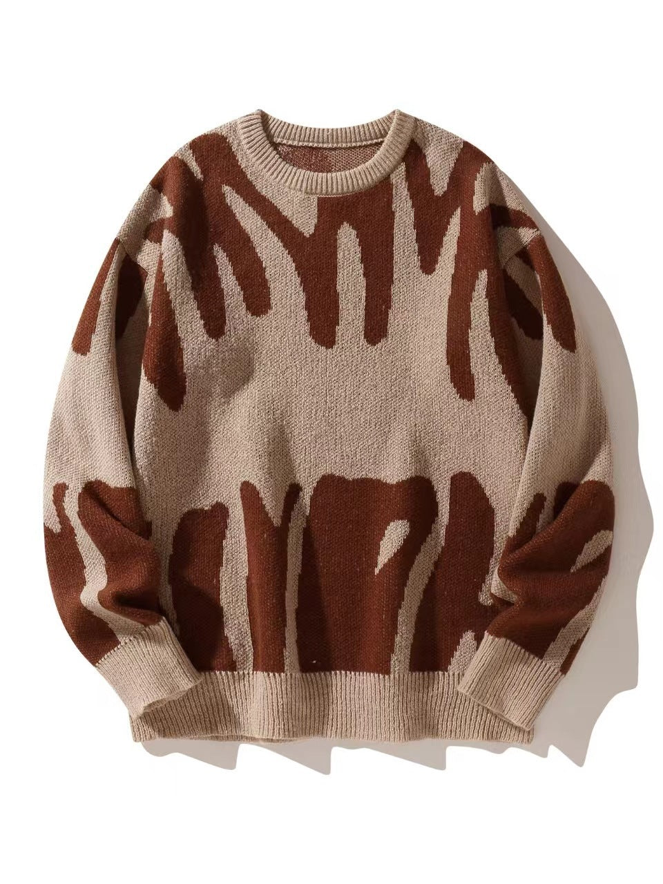 Sweatshirt Herren | Modischer Strickpullover | Trendige Kleider