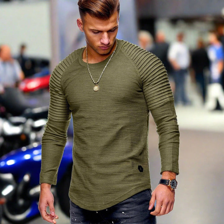 Herren Langarmshirt | Slimfit | Lange Ärmel | Sommer Apex