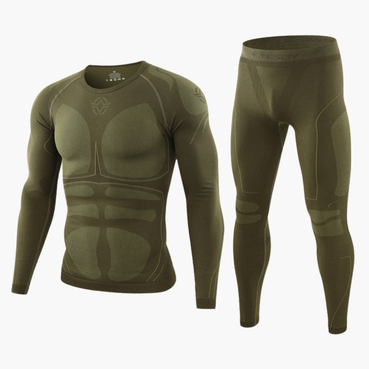 Herren Trainingspak | Sportlich | Kompressionsfit | Winter