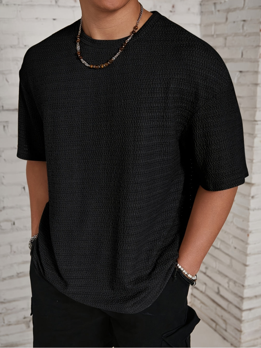 Herren T-Shirt | Oversized | Kurzarm | Sommer