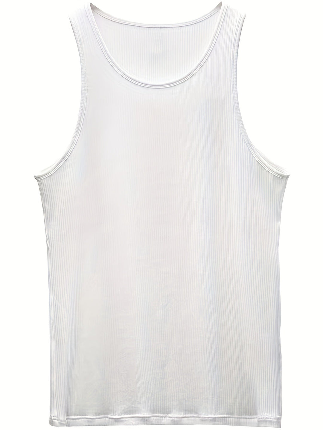 Herren Tanktop | Slim Fit | Gerippte Struktur | Sommer