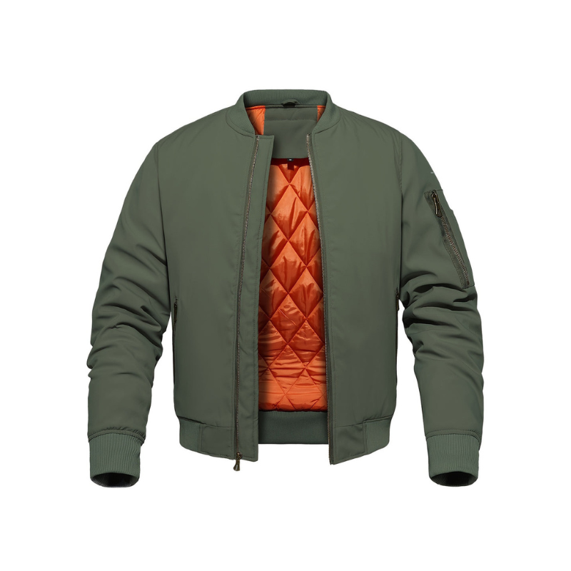 Winterjacke Herren | Bomberjacke Herren Stil | Klassisch Urban Look