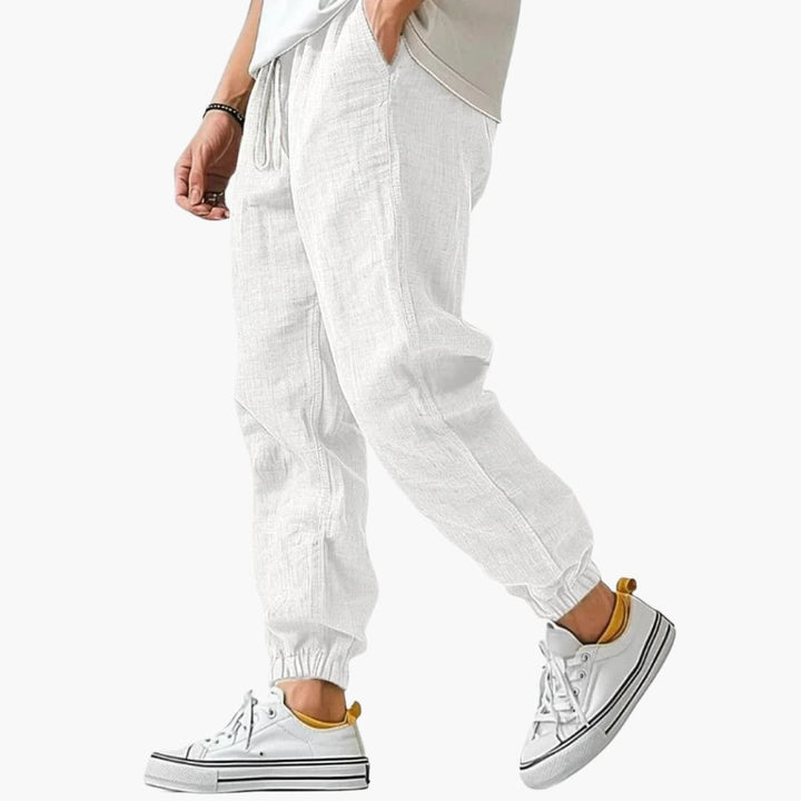 Herren Jogginghose | Straight | Mit Kordelzug | Sommer