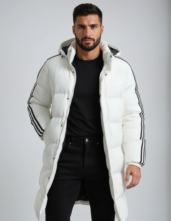 Herren Jacke | Langer Parka | Winddicht & Warm für den Winter