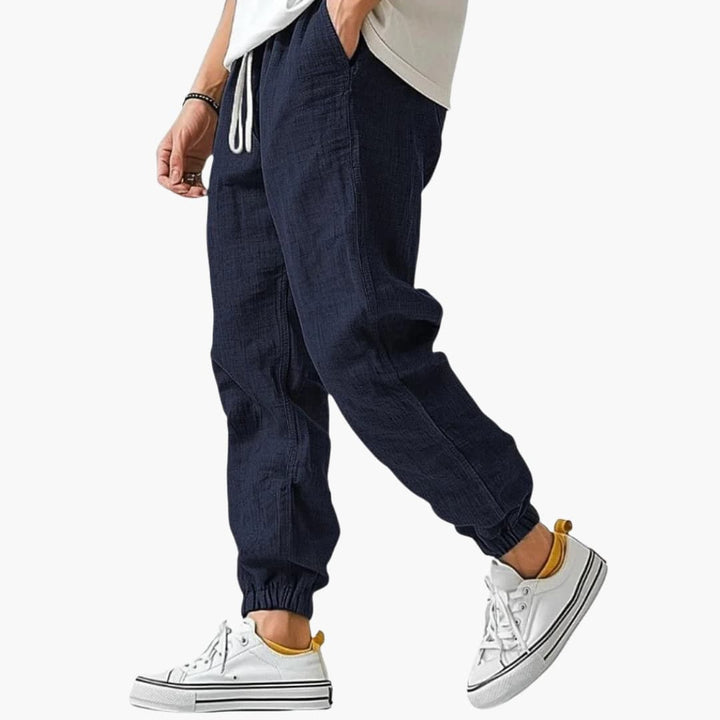Herren Jogginghose | Straight | Mit Kordelzug | Sommer