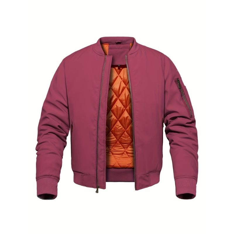 Winterjacke Herren | Bomberjacke Herren Stil | Klassisch Urban Look