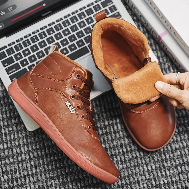 Winterschuhe Herren | Breite Barfuß Passform | Warme Outdoor Schuhe