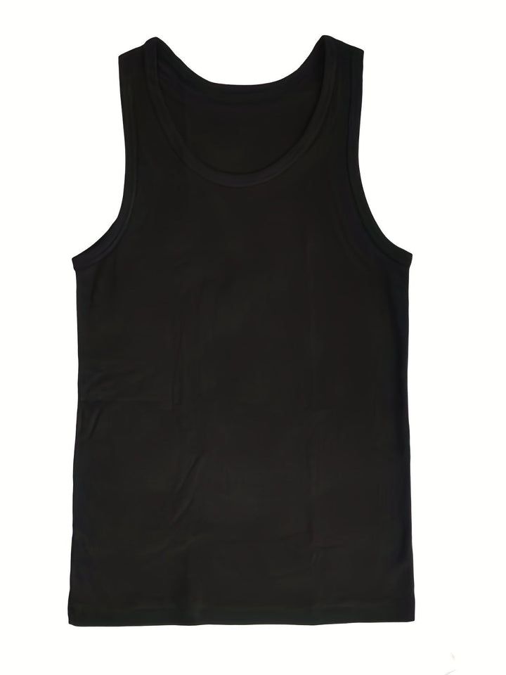 Herren Tanktop | Slim Fit | Gerippte Struktur | Sommer