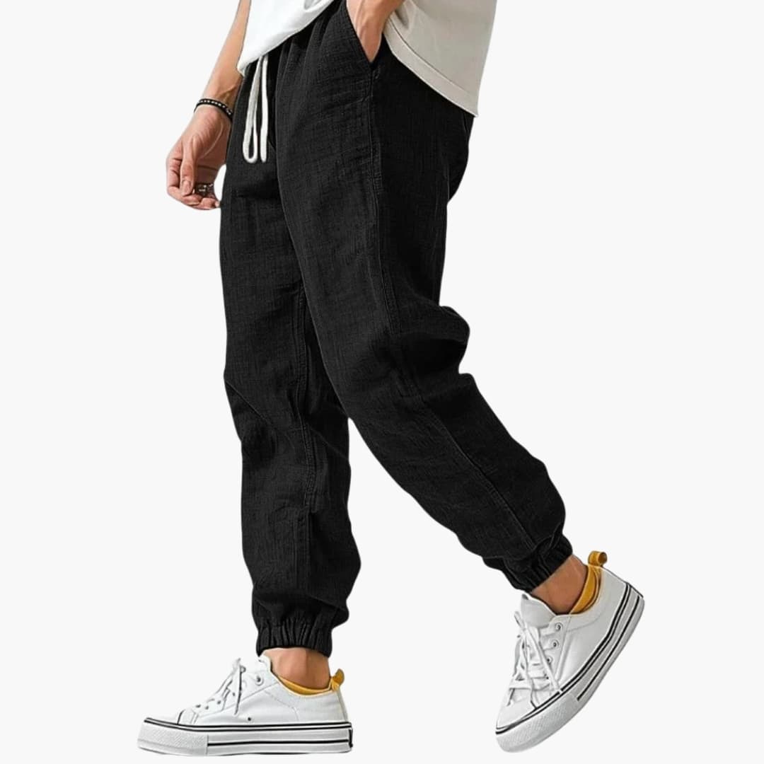 Herren Jogginghose | Straight | Mit Kordelzug | Sommer