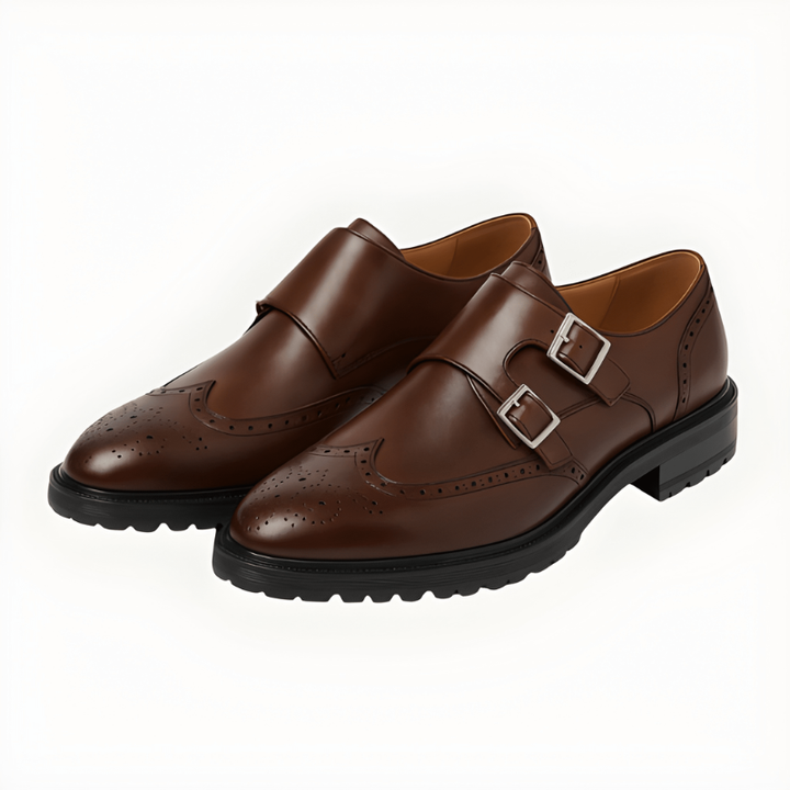Schuhe Herren | Elegantes Monk Strap | Winterschuhe Herren