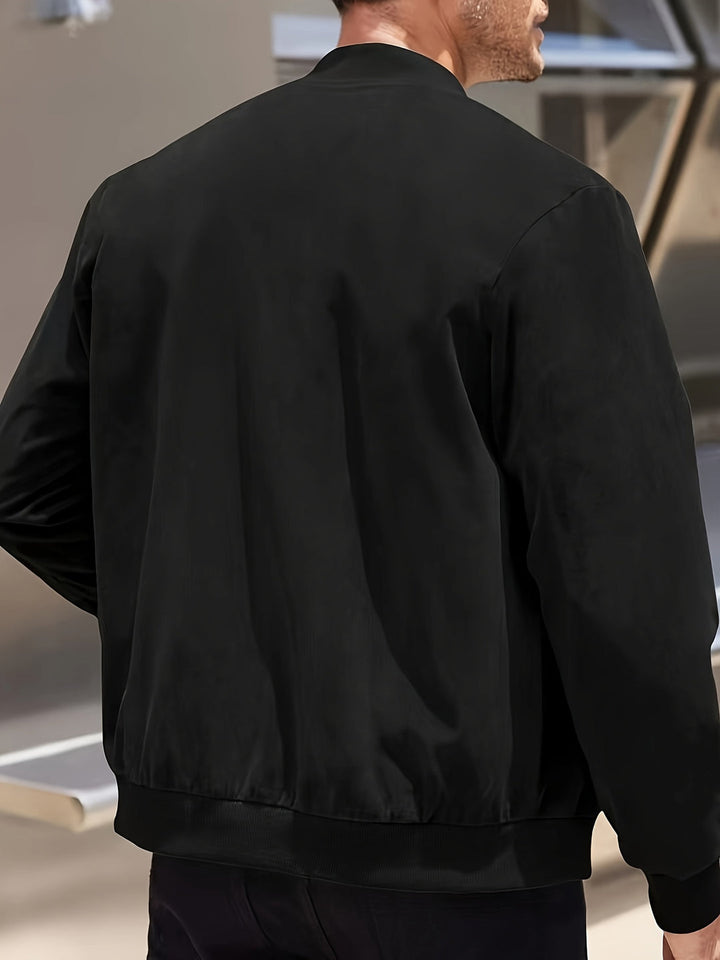Herren Jacke | Slimfit | Reißverschluss | Frühling