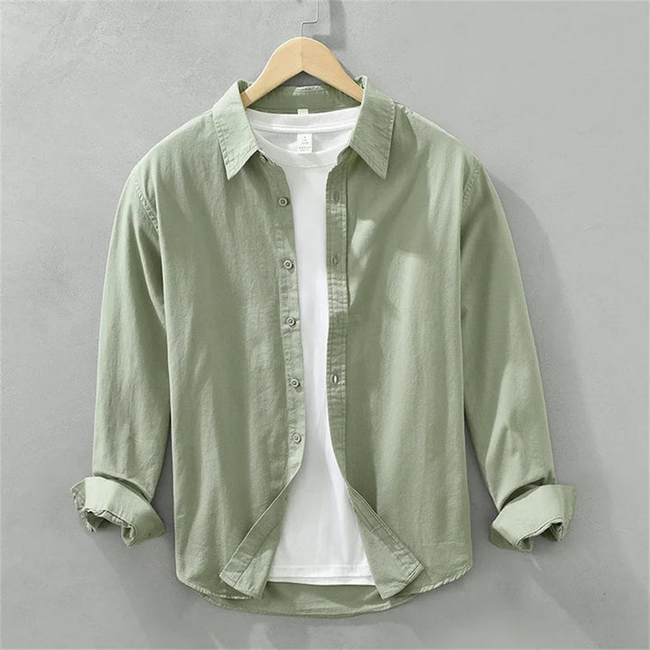 Herren Hemd | Straight | Mit Knöpfen | Sommer