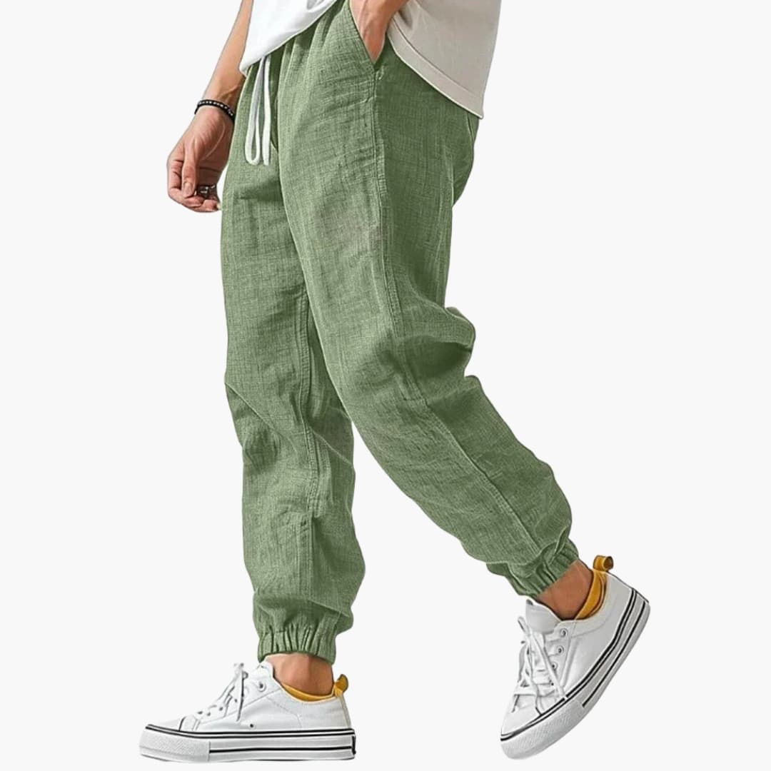 Herren Jogginghose | Straight | Mit Kordelzug | Sommer