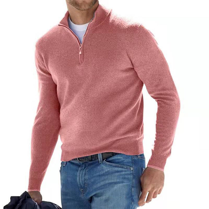 Herren Pullover | Halbzip Komfort Basic | Smart Daily Kleider