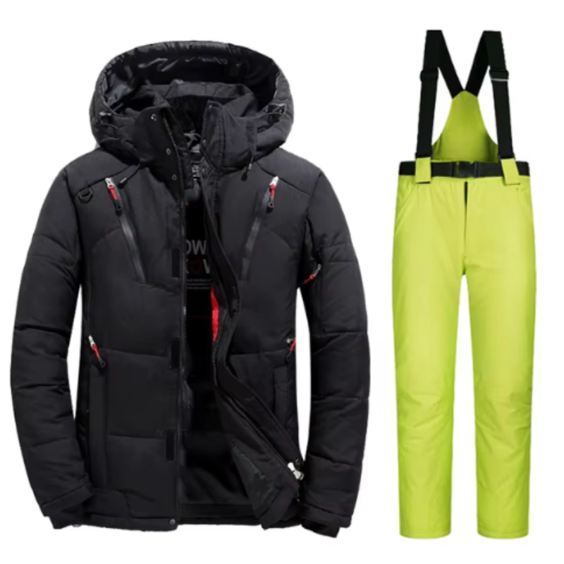 Herren Skijacke | Warmes Ski Set | Winterjacke Herren