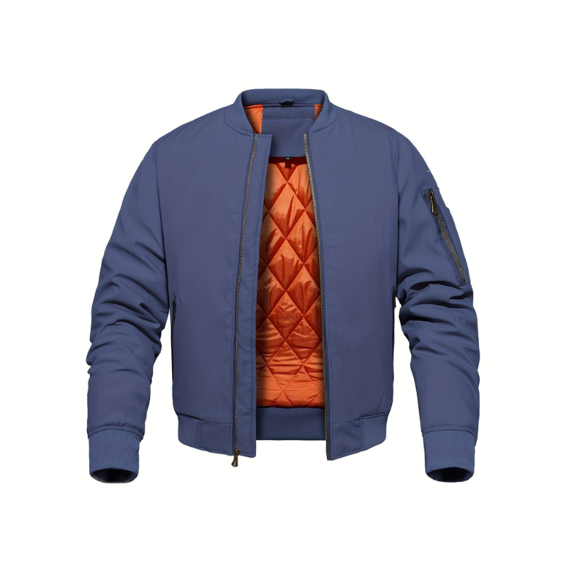 Winterjacke Herren | Bomberjacke Herren Stil | Klassisch Urban Look