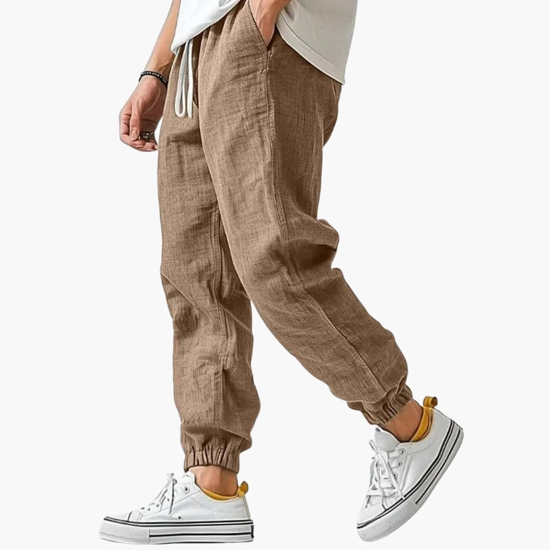 Herren Jogginghose | Straight | Mit Kordelzug | Sommer